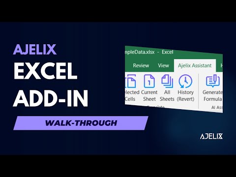 Ajelix AI Excel Assistant - Excel add-in