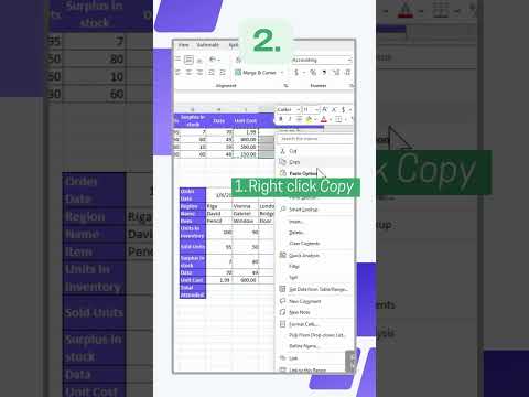 Convert Excel Column Into Row With This Quick Transpose Hack #excel #tutorial #howto #guide