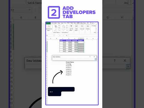 How To Add Drop Down Menu in Excel Spreadsheets From Existing List - Tutorial by Ajelix #excel #tips