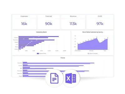 data visualization platform for small business owners icon from ajelix