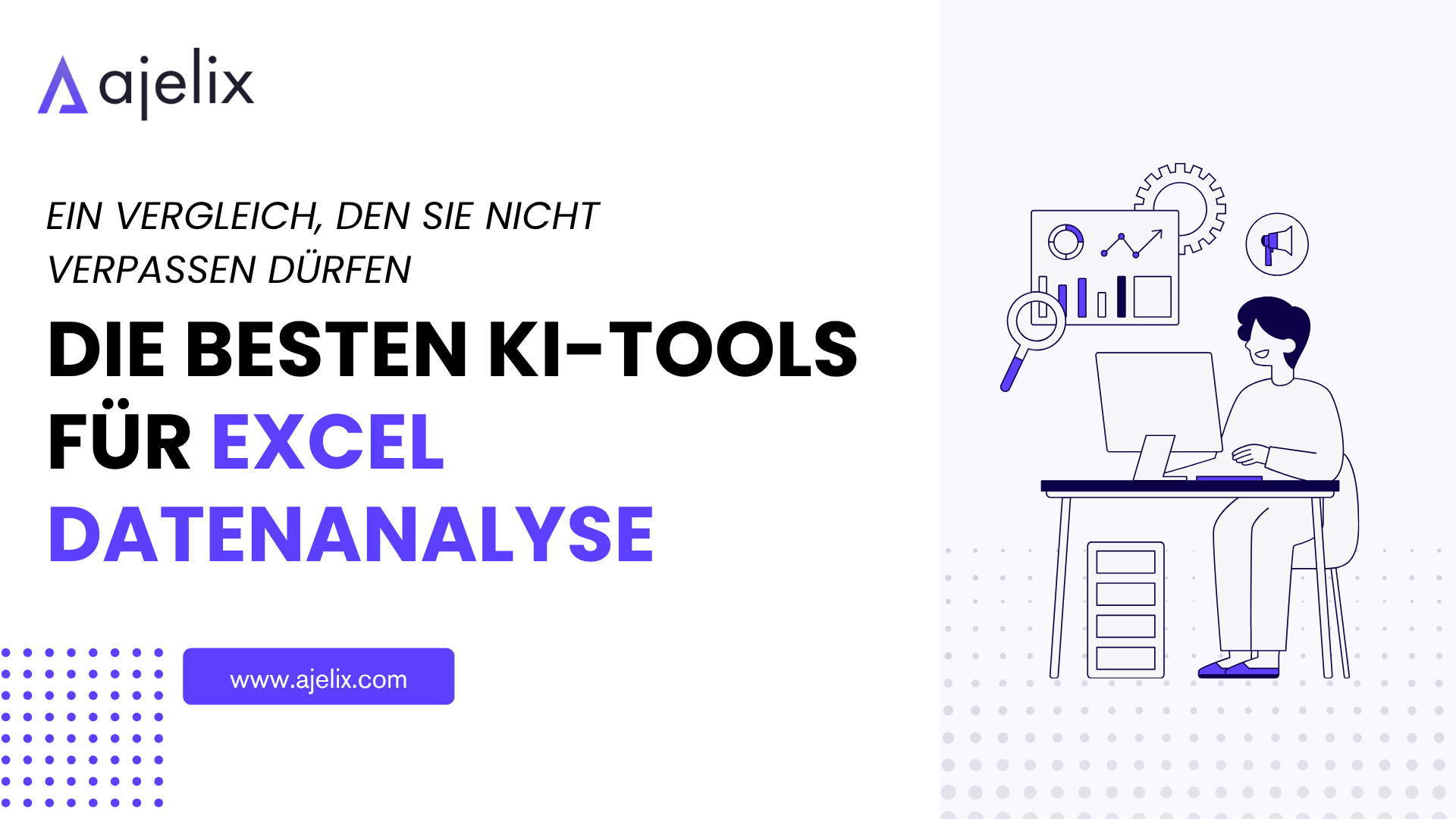 Blog-Banner: Die besten KI-Tools für Excel Datenanalyse