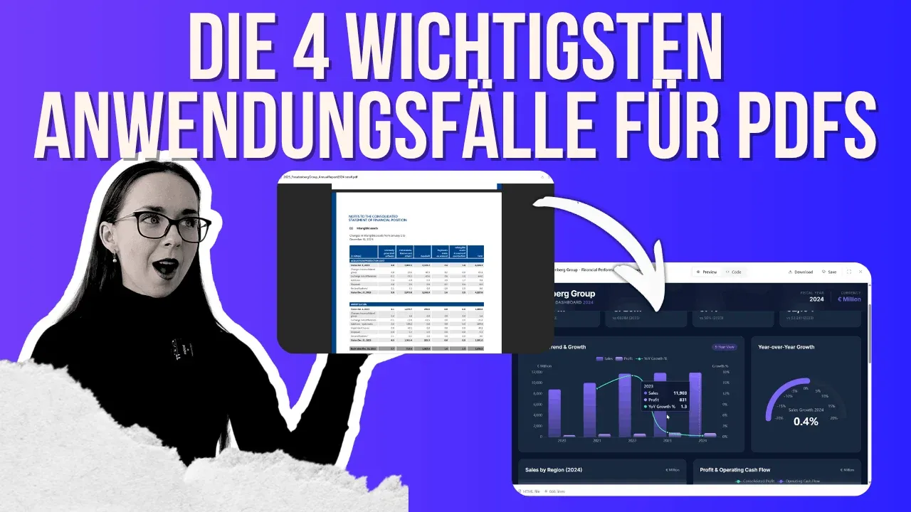 PDF in Excel umwandeln mit KI: 4 Methoden, wie KI-Agenten PDFs verarbeiten