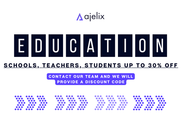 Education discount up to 30% off