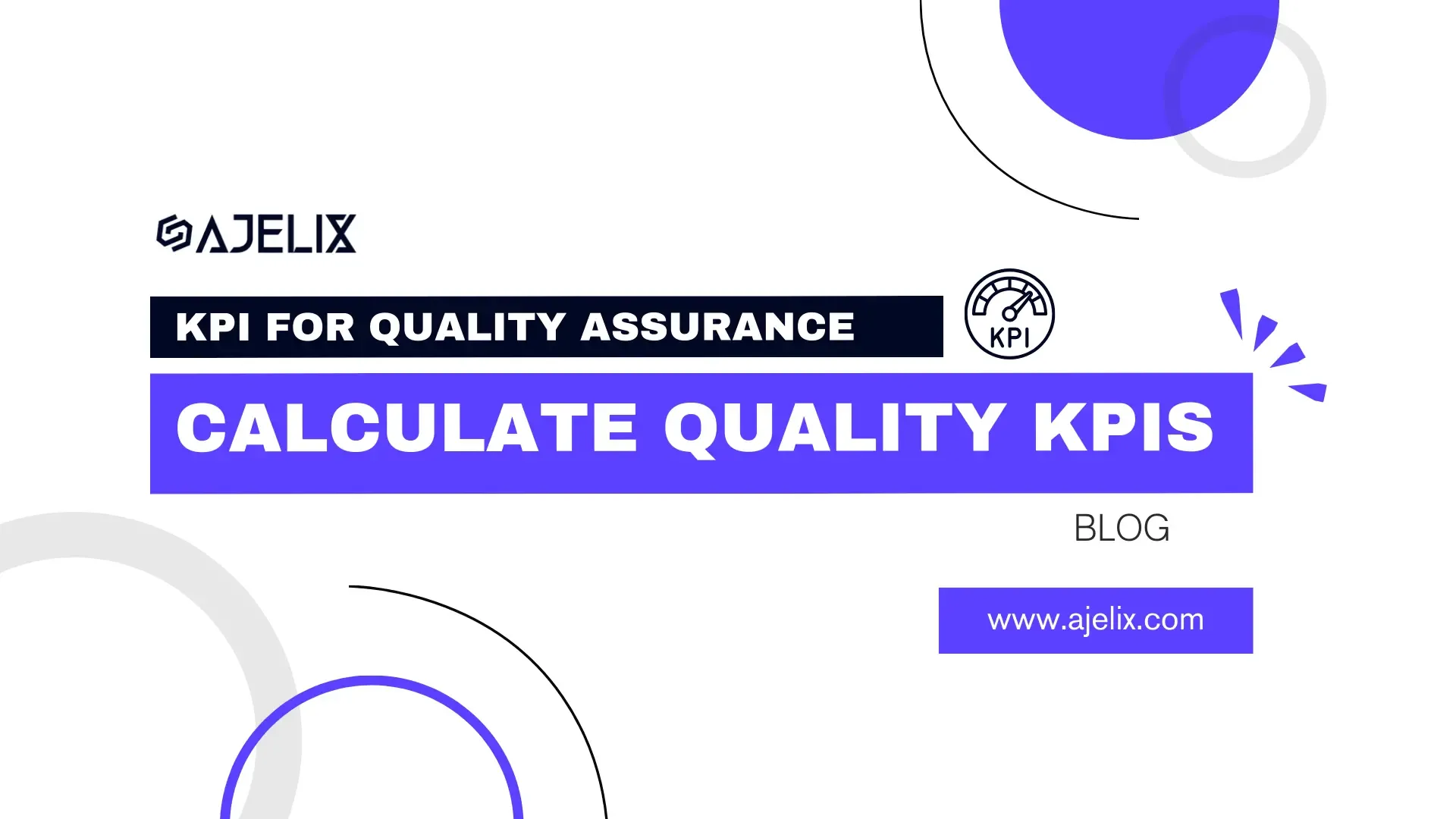 KPI For Quality Assurance calculate quality kpis formulas and examples banner