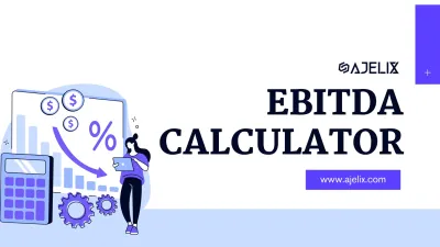 free EBITDA calculator online calculate ebitda margin banner