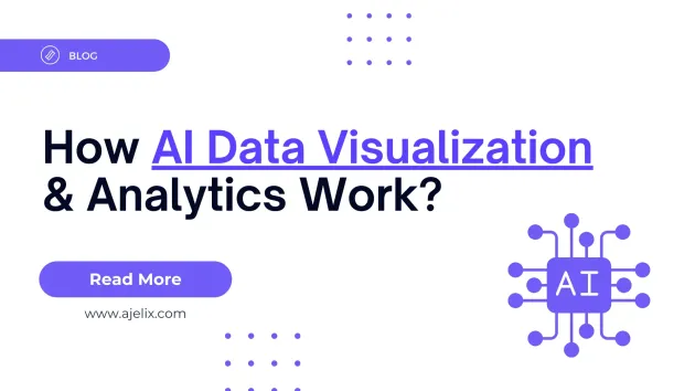 How AI data visualization and analytics work - ajelix blog-banner