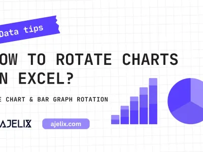 How to rotate charts in Excel - banner
