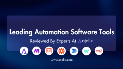 Leading automation software tools Ajelix blog banner