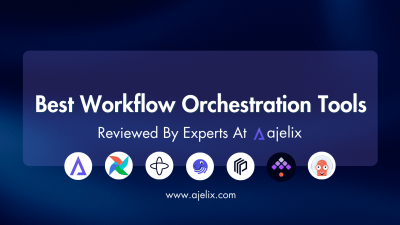 Workflow orchestration tools Ajelix blog banner