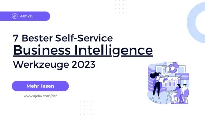 Das 7 besten self-service business intelligence tools 2023 banner