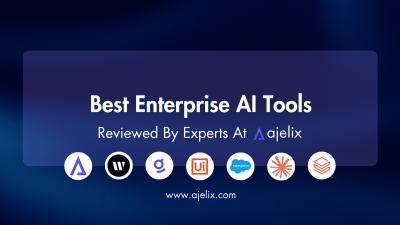 Enterprise AI tools Ajelix blog banner