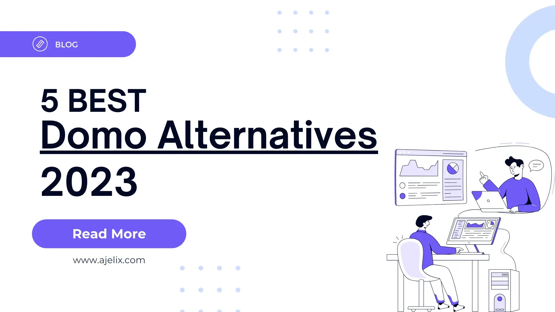 5 Best domo alternatives banner