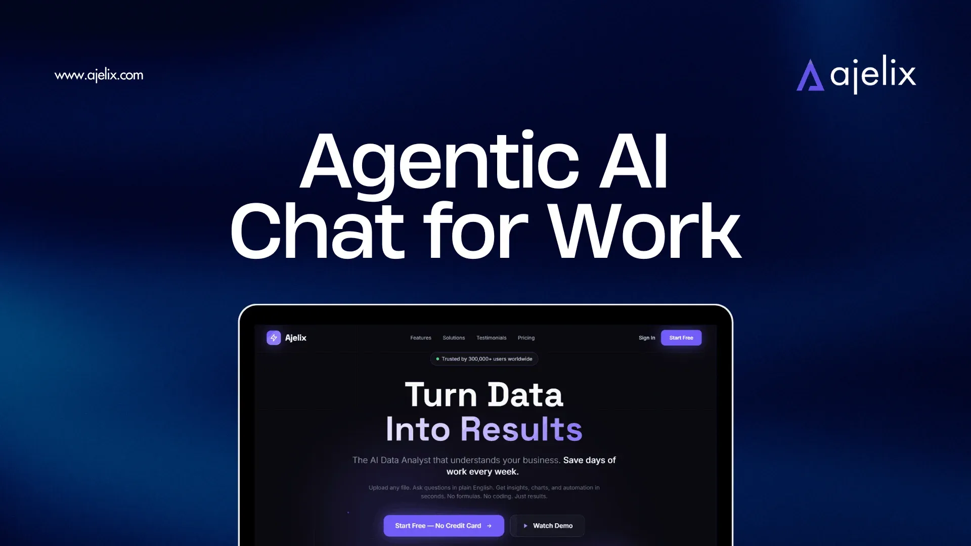 ajelix agentic ai chat for work launches