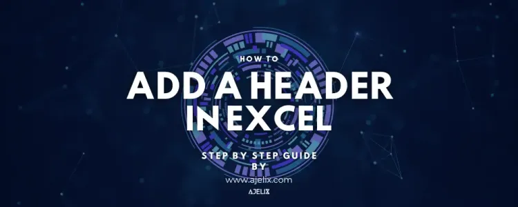 how to add logo on excel header