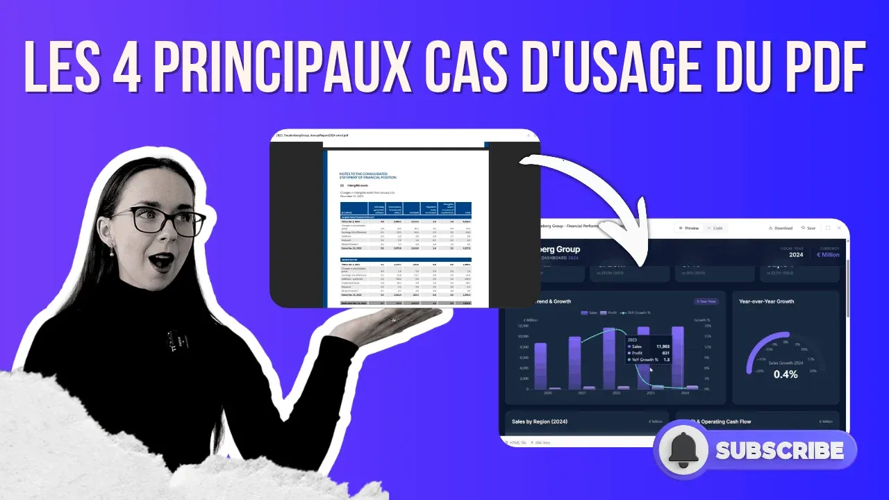 Convertir des PDF en Excel grâce à l'IA : 4 façons dont les agents d'IA interagissent avec les PDF (article de blog sur les PDF)