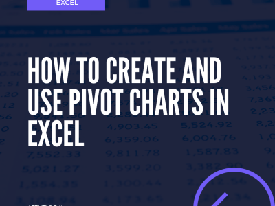 How to Create and Use Pivot Charts in Excel - Ajelix Blog