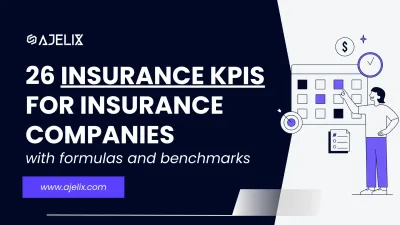 26 insurance KPIs for insurance companies banner