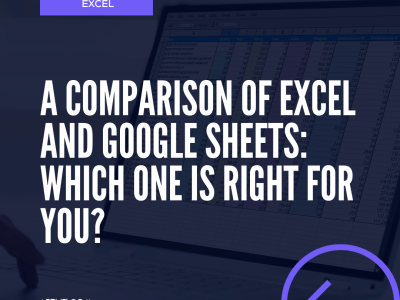 A comparison of Excel and Google Sheets: Which one is right for you? Ajelix Blog