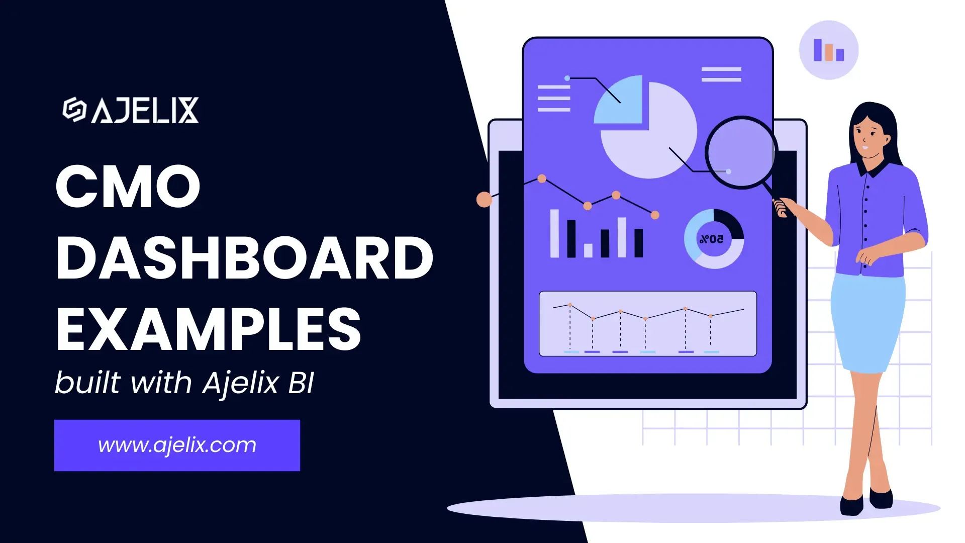 CMO dashboard example for chief marketing officers banner