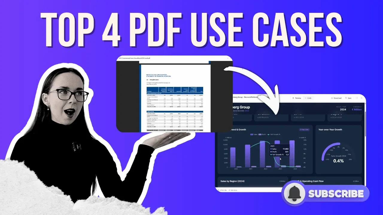 Convert PDF To Excel Using AI: 4 Ways AI Agents Work With PDFs blog article on pdfs