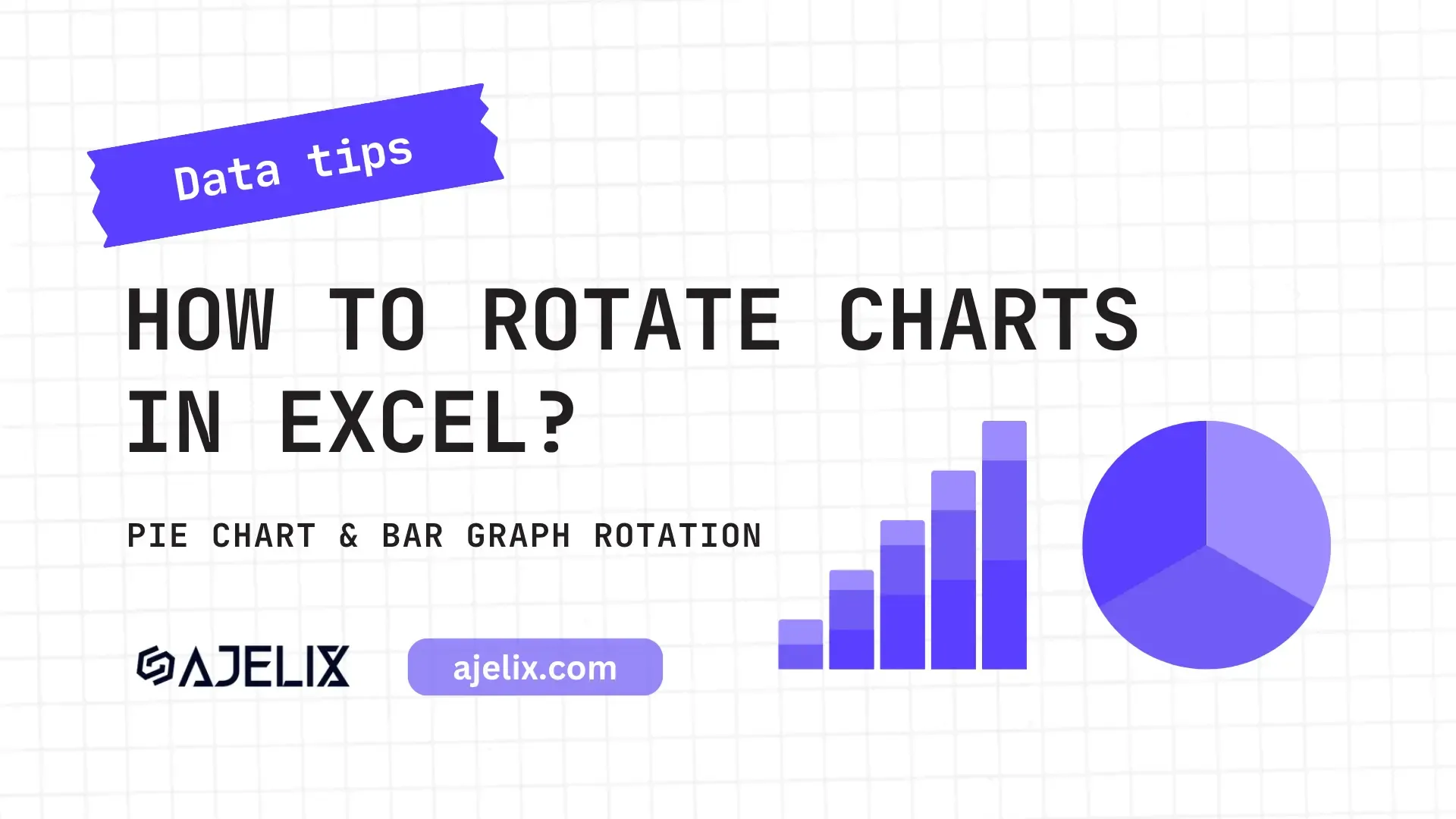 How to rotate charts in Excel - banner