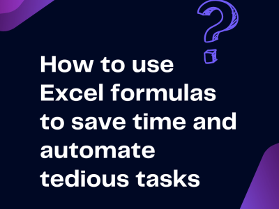 Excel formulas - tips and tricks on how to use Excel formulas smart.