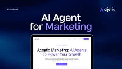 AI Agent for Marketing blog article by ajelix
