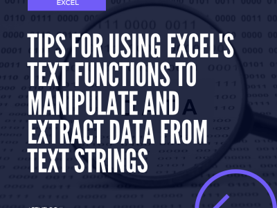 Text functions in Excel to manipulate and extract data from text strings - Ajelix Blog
