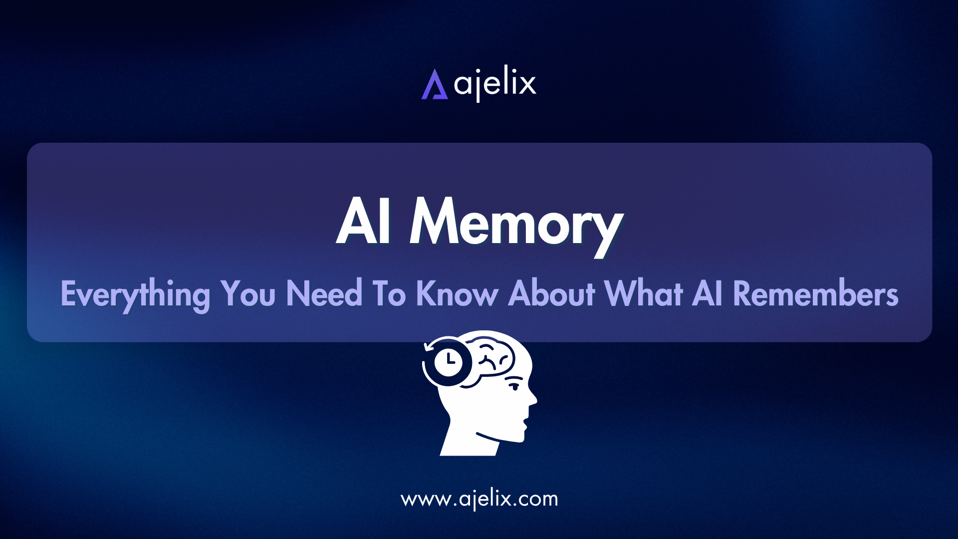 AI Memory Ajelix Blog Banner