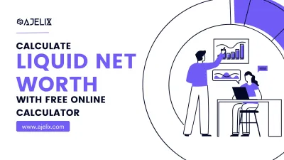 Free liquid net worth calculator online banner