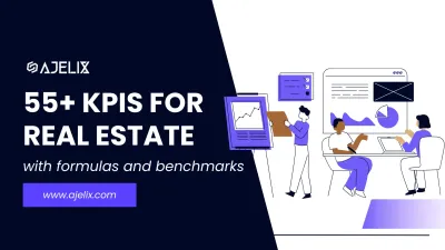 55 Real estate KPIs for real estate agents and investors banner