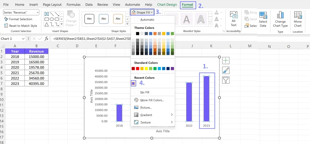 How To Make Bar Graph In Excel Ajelix