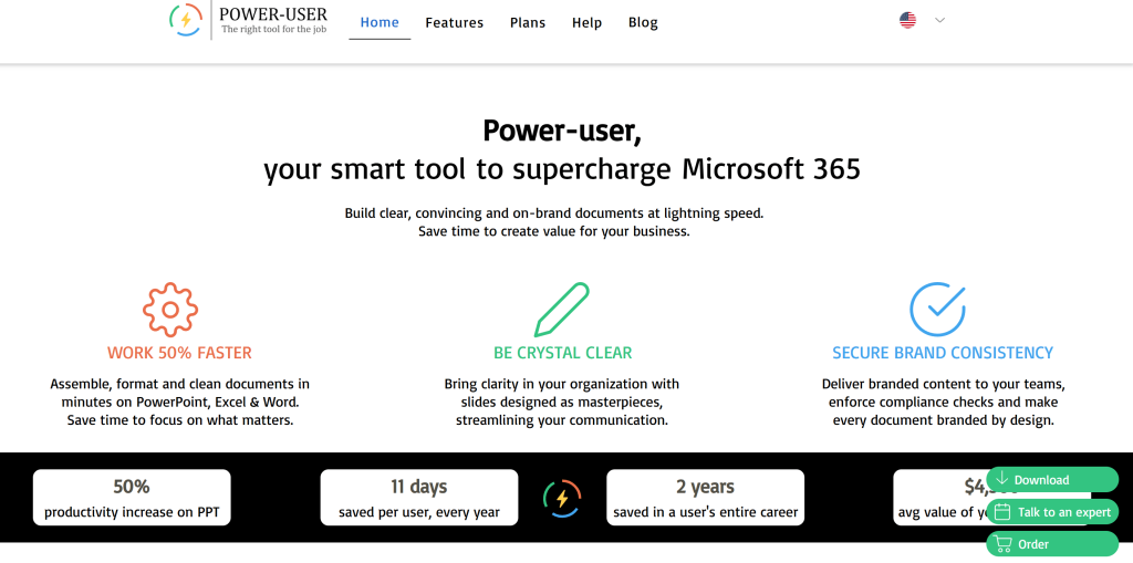 Power-user Homepage