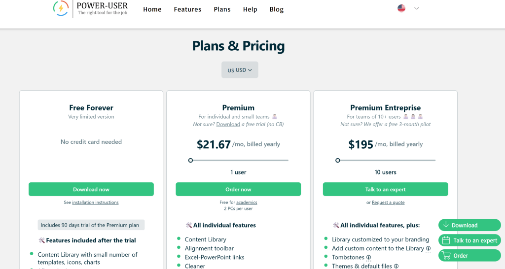 Power-user Pricing