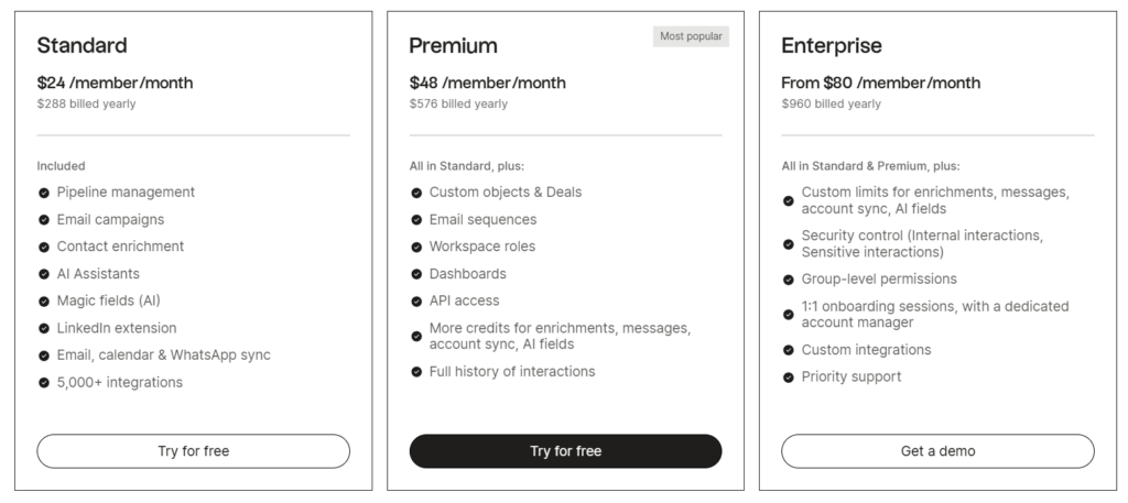 folk pricing