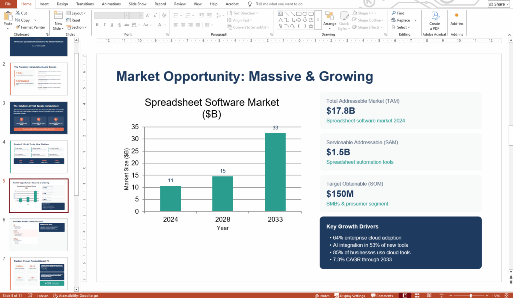 Create a PowerPoint Presentation Using AI Agent ajelix
