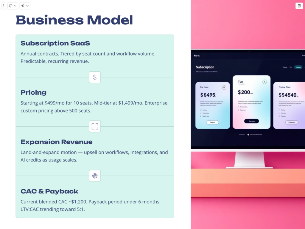 Screenshot: Another Gamma slide