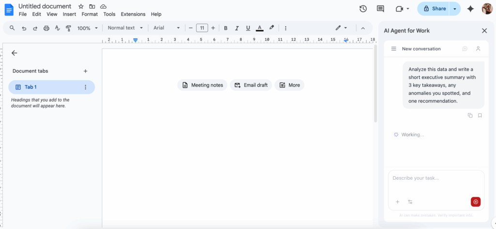 Screenshot: Ajelix 3rd prompt