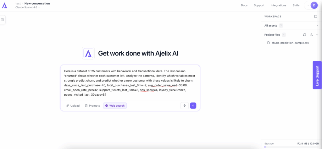 Screenshot: Step 3 Prompt