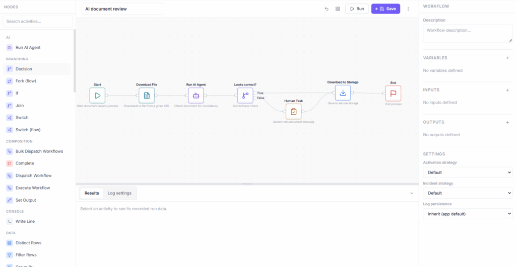 Ajelix Enterprise Workflow Preview