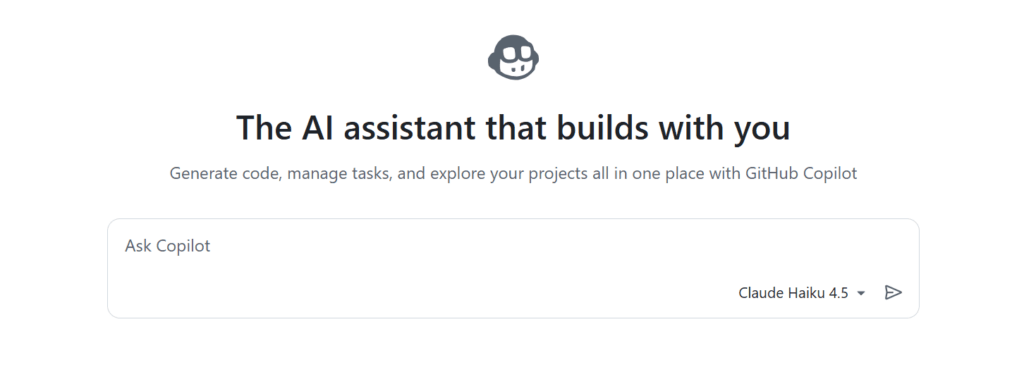 Screenshot: GitHub Copilot