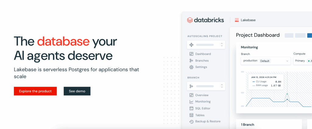 Screenshot: Databricks website